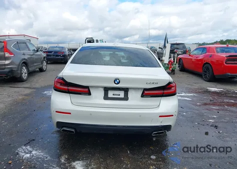 2021 BMW 530I из США, поврежденный, VIN WBA53BH05MCF29901